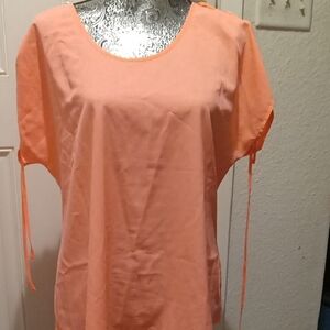 Elegant Coral Blouse for Women